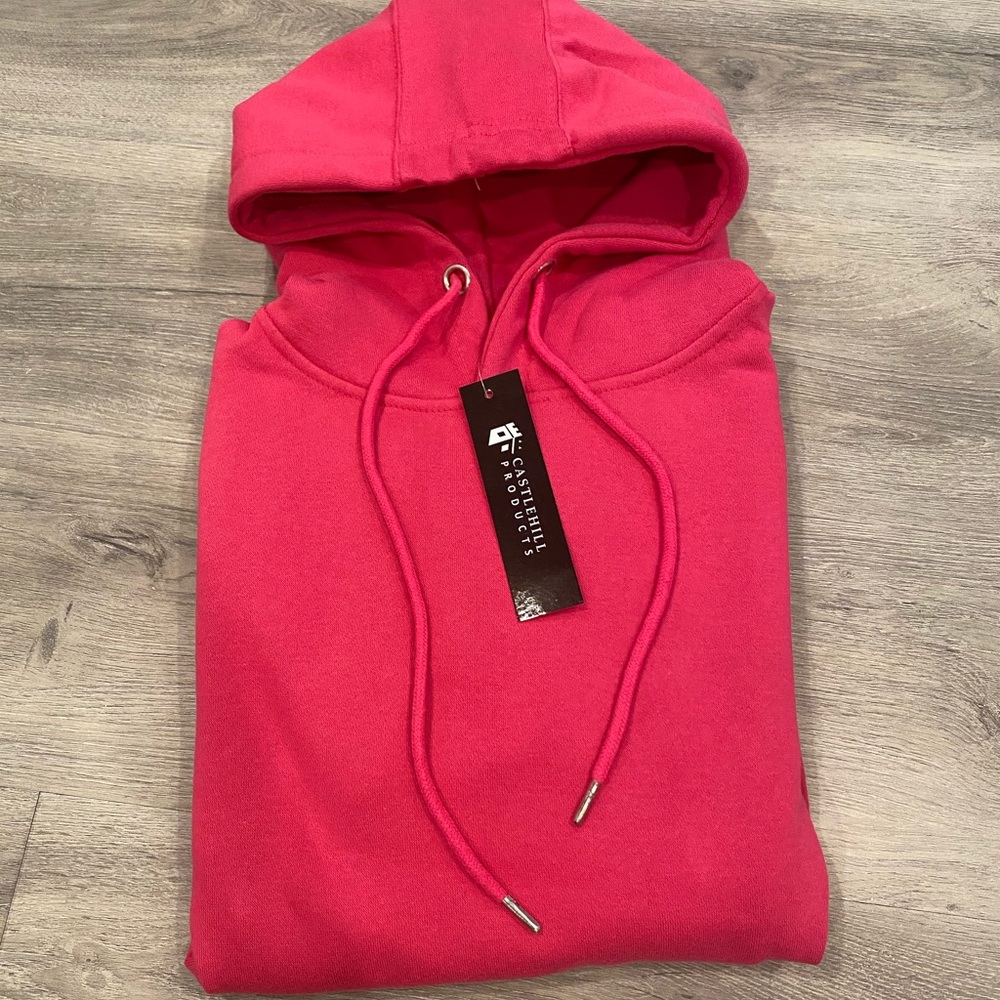 Pink blank hoodie